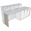 Quầy Lễ Tân Hiện Đại - Cao Cấp QLTCC104
