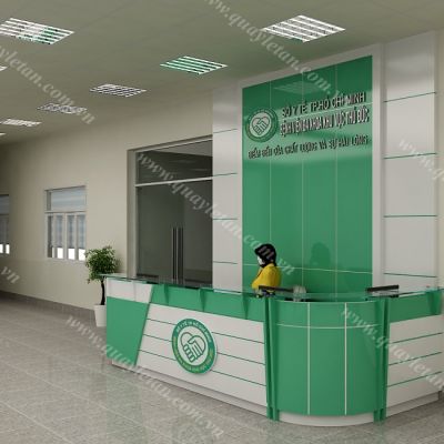Quầy Lễ Tân Cao Sơn QLTC S36