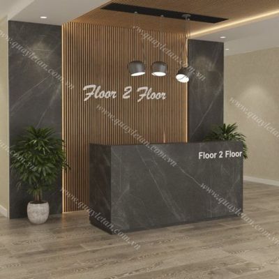Quầy Lễ Tân Hiện Đại - Cao Cấp QLTCC133