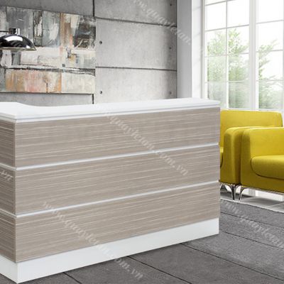 Quầy Lễ Tân Thấp Giá Rẻ QLTT M09