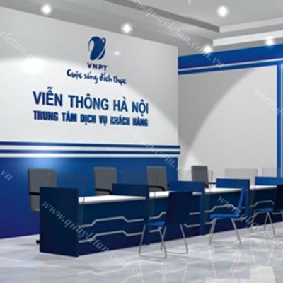 Quầy Lễ Tân Thấp Sơn QLTT S14