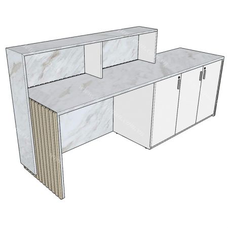 Quầy Lễ Tân Hiện Đại - Cao Cấp QLTCC104