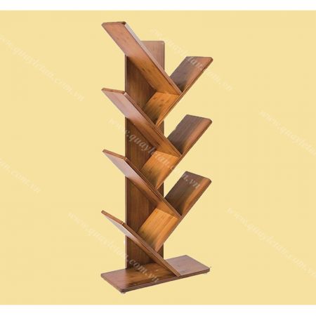 KỆ TRANG TRÍ GỖ ĐỨNG KTTG 01