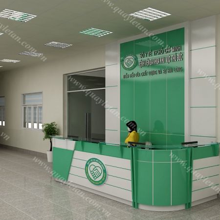 Quầy Lễ Tân Cao Sơn QLTC S36