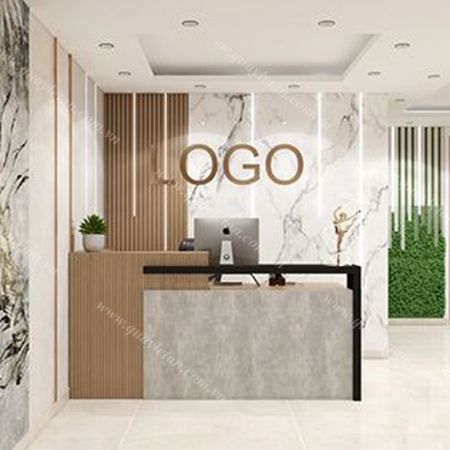 Quầy Lễ Tân Hiện Đại - Cao Cấp QLTCC112