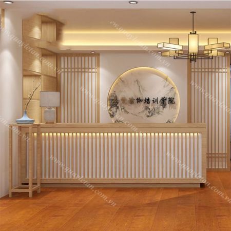 Quầy Lễ Tân Hiện Đại - Cao Cấp QLTCC123