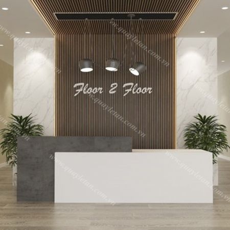 Quầy Lễ Tân Hiện Đại - Cao Cấp QLTCC144
