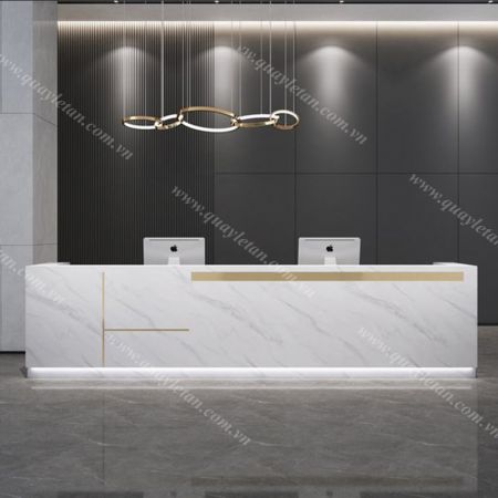 Quầy Lễ Tân Hiện Đại - Cao Cấp QLTCC152