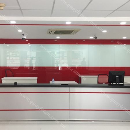 Quầy Lễ Tân Thấp Sơn QLTT S10